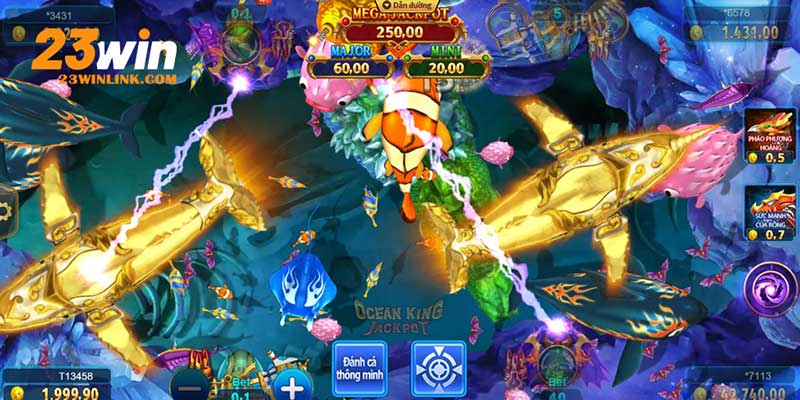 Khám phá game Ocean King hấp dẫn