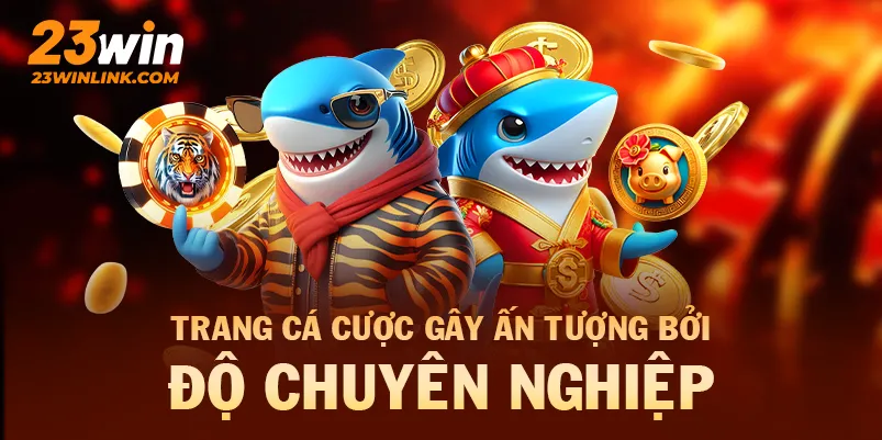 Trang cá cược 23win gây ấn tượng bởi độ chuyên nghiệp